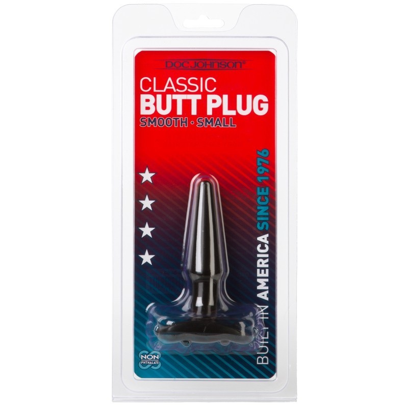 Doc Johnson: Butt Plug - Black - Small
