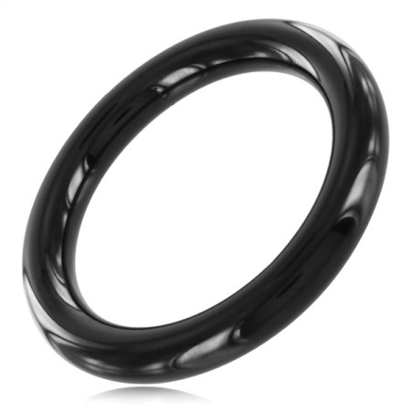 Black Line | Stainless Steel Cock Ring 8 mm x 40 mm