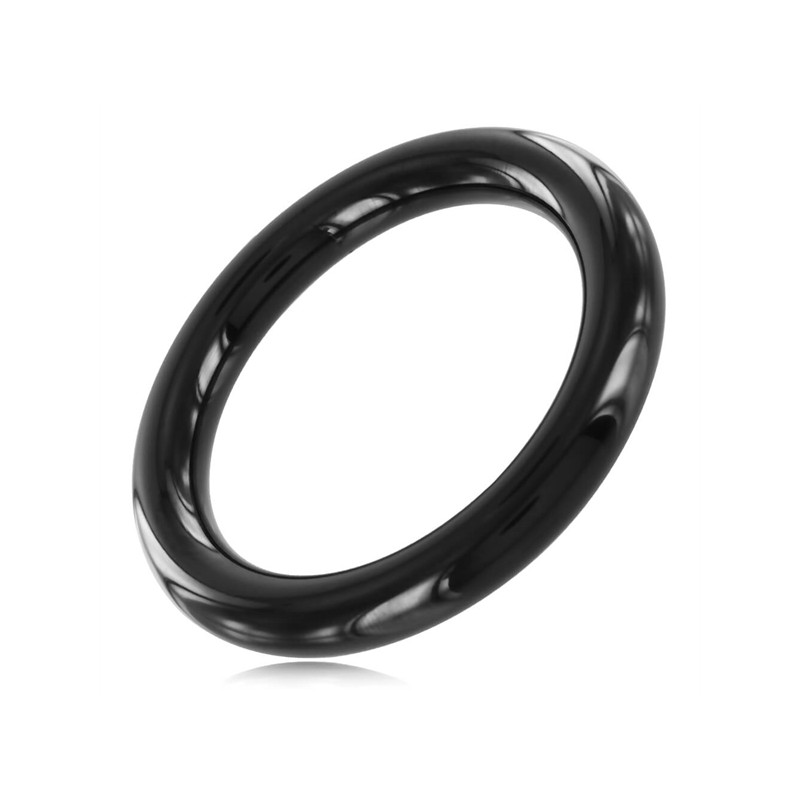 Black Line | Stainless Steel Cock Ring 8 mm x 45 mm