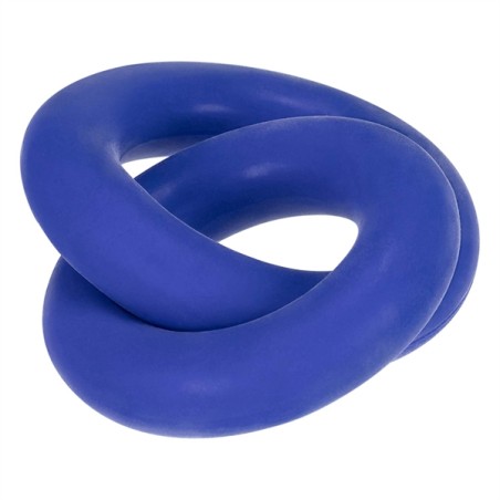 Hünkyjunk | Cock & Ball Rings Duo-Linked | Cobalt