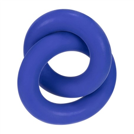 Hünkyjunk | Cock & Ball Rings Duo-Linked | Cobalt