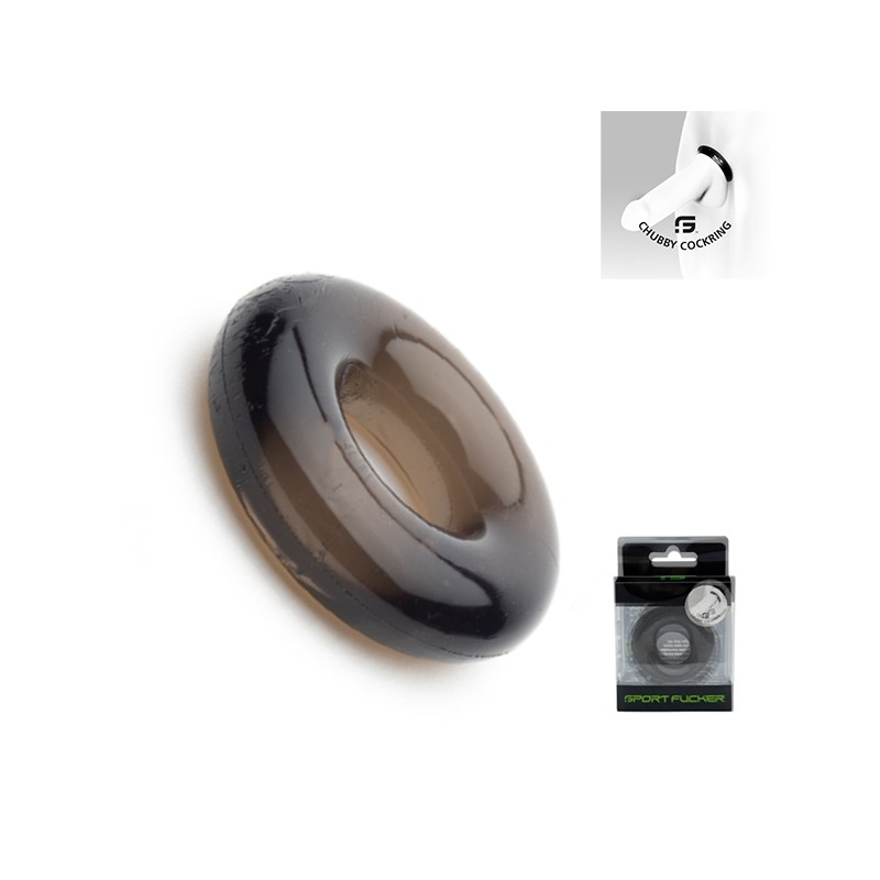 Sport Fucker | Chubby Rubber Cockring | Smoke