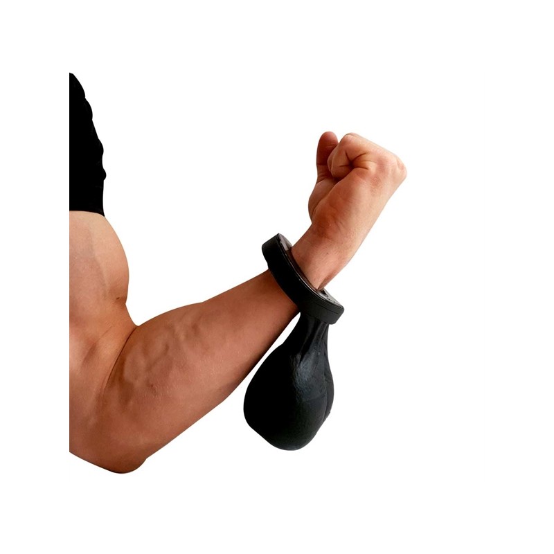 HUNG'R | Big Balls Heavy Cockring | Black