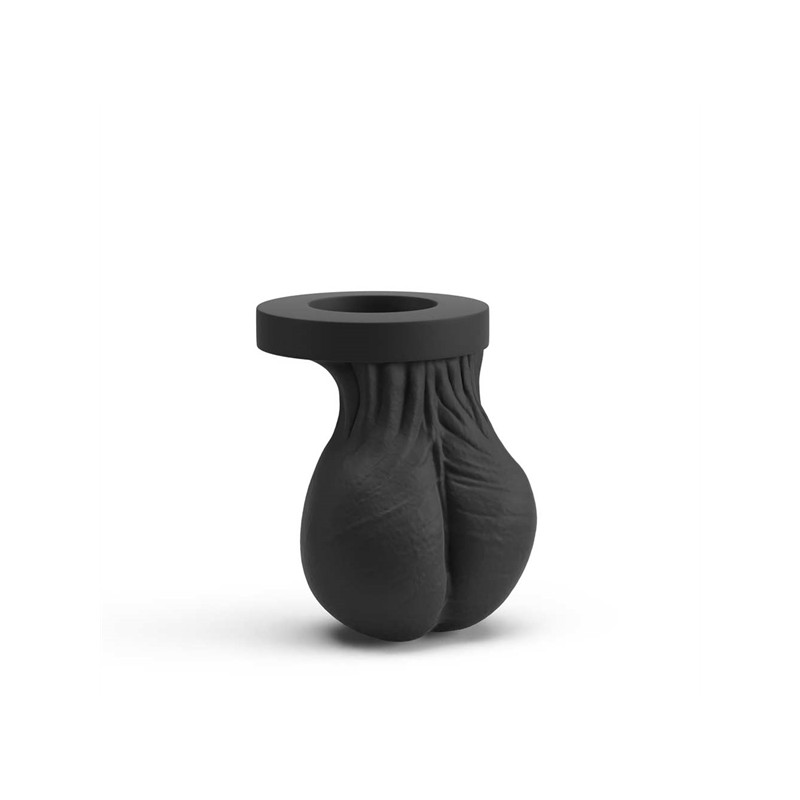 HUNG'R | Big Balls Heavy Cockring | Black