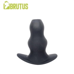 BRUTUS | Ergo Bum | Silicone Tunnel Plug - XL | Black