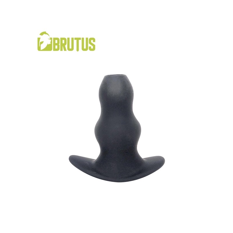 BRUTUS | Ergo Bum | Silicone Tunnel Plug - XL | Black