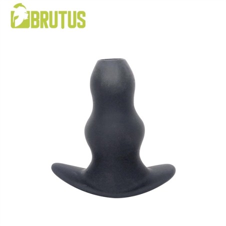 BRUTUS | Ergo Bum | Silicone Tunnel Plug - XL | Black