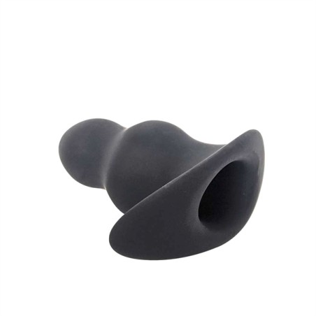 BRUTUS | Ergo Bum | Silicone Tunnel Plug - XL | Black