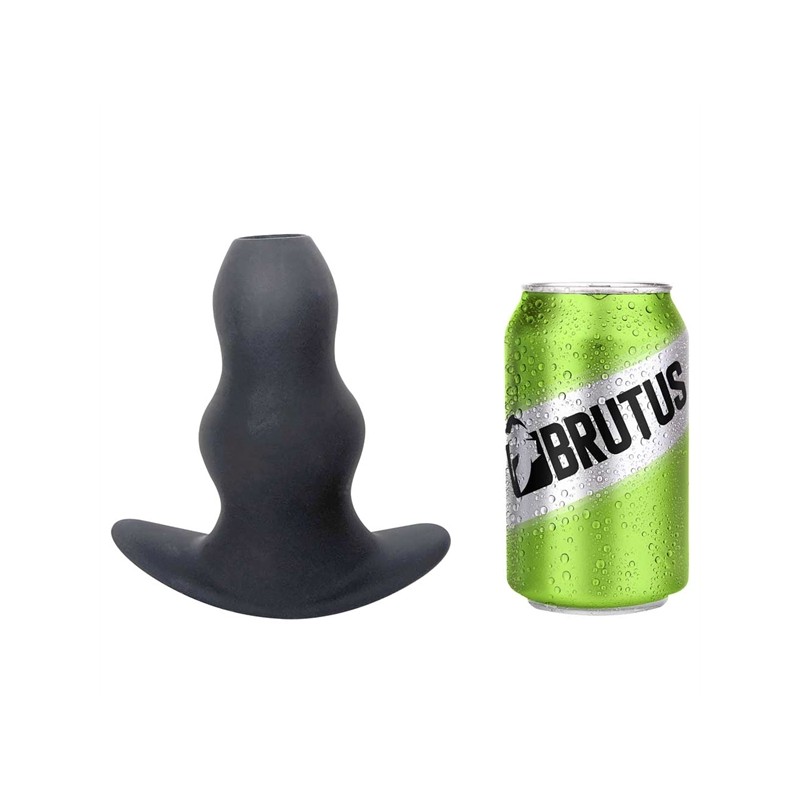 BRUTUS | Ergo Bum | Silicone Tunnel Plug - XL | Black