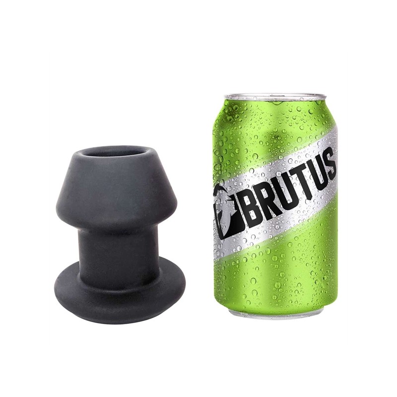 BRUTUS | Gobbler | Silicone Tunnel Plug - Medium | Black