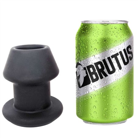 BRUTUS | Gobbler | Silicone Tunnel Plug - Medium | Black