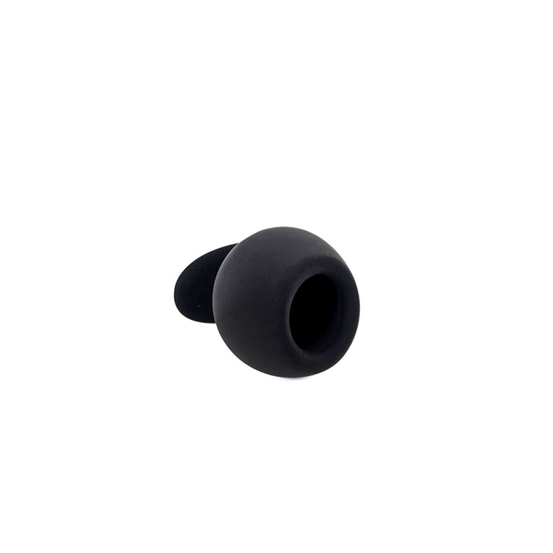 BRUTUS | Chalice | Silicone Tunnel Plug - Medium | Black