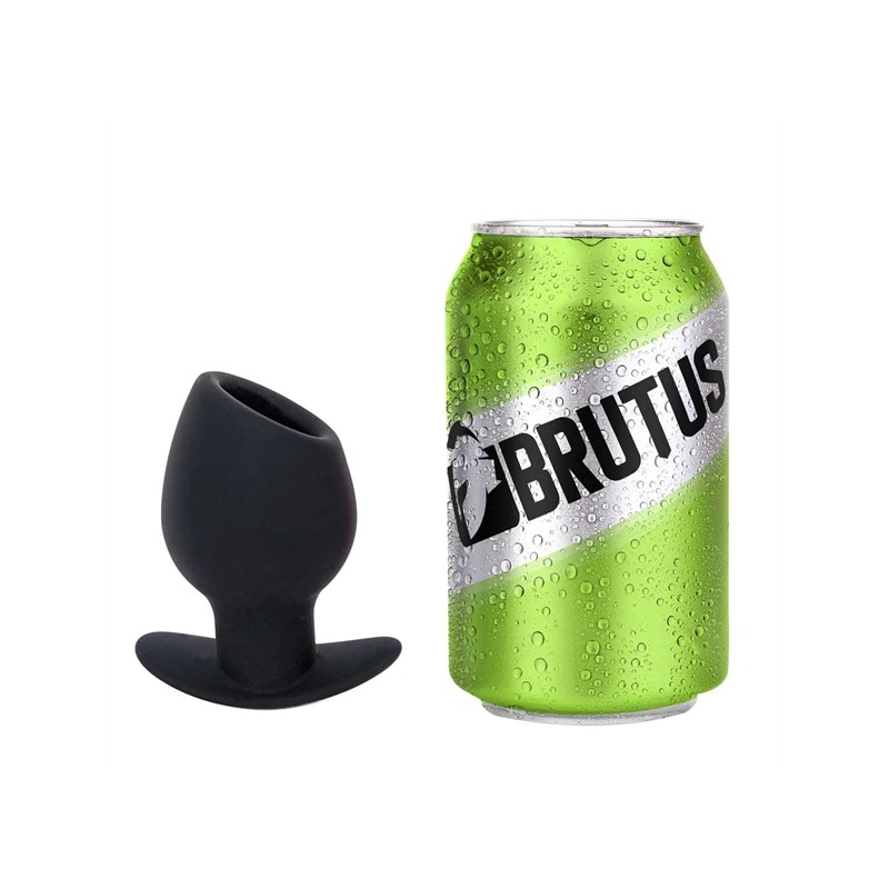 BRUTUS | Chalice | Silicone Tunnel Plug - Medium | Black