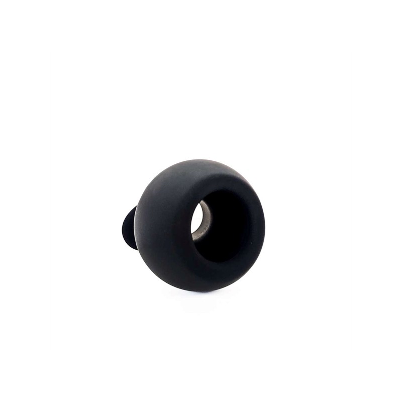 BRUTUS | Chalice | Silicone Tunnel Plug - XL | Black