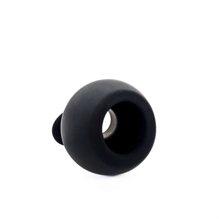 BRUTUS | Chalice | Silicone Tunnel Plug - XL | Black