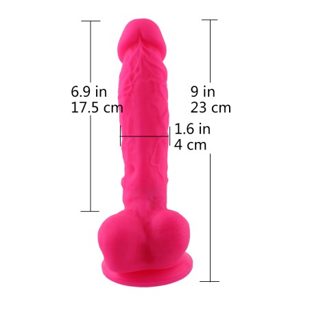 Hismith | 23cm Silicone Dildo for Hismith Kliclok Sex Machine | 