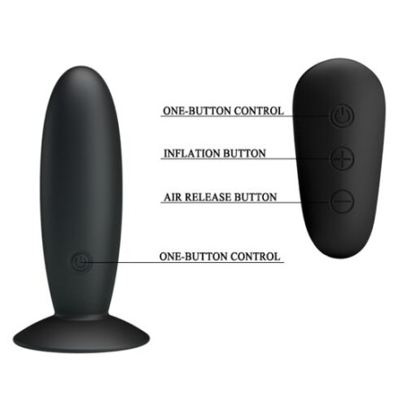 Pretty Love | Mr Play Remote Control Vibrating Anal Plug - 11cm