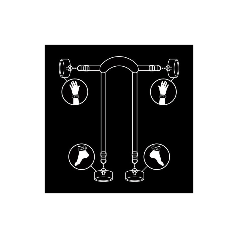 FETISH SUBMISSIVE | Position Master 4 Handcuffs