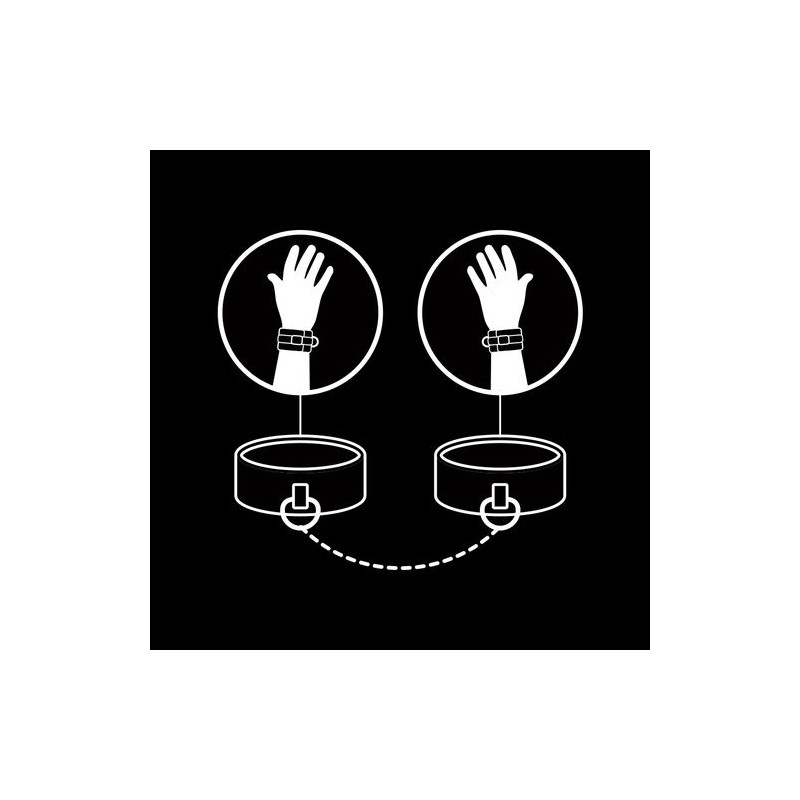 FETISH SUBMISSIVE | Handcuffs Vegan Leather