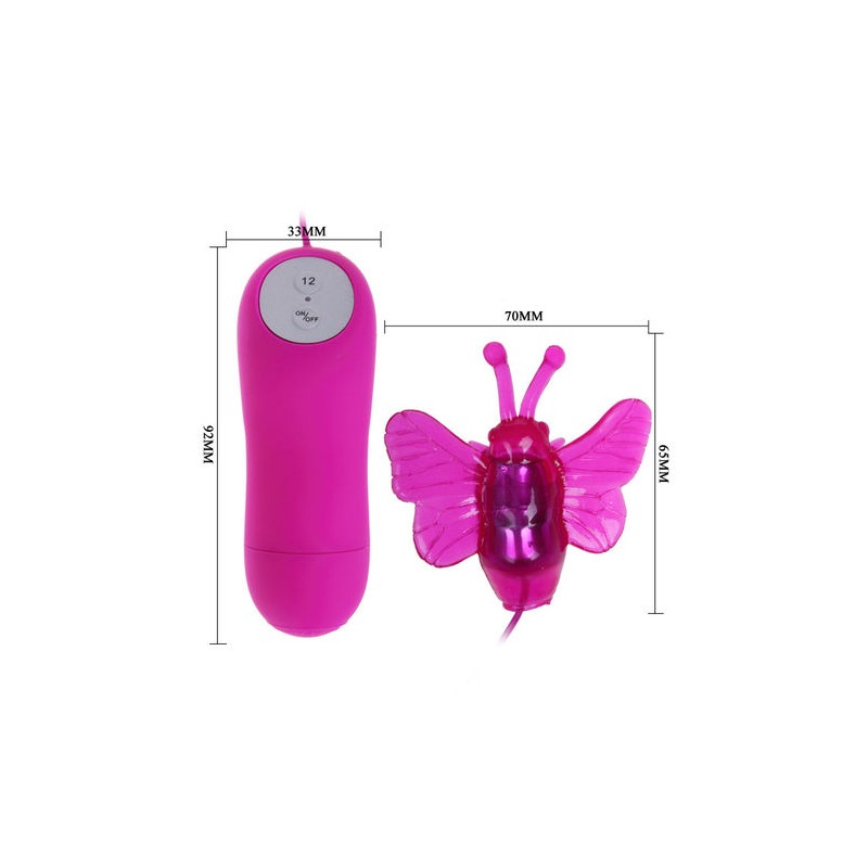 Cute Secret - 12 Speed Vibration Butterfly