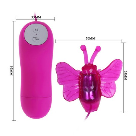 Cute Secret - 12 Speed Vibration Butterfly