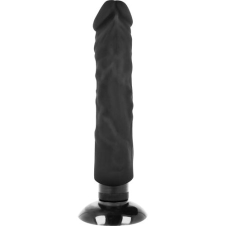 BASECOCK | Realistic Vibrator 2-1 | Black | 20cm