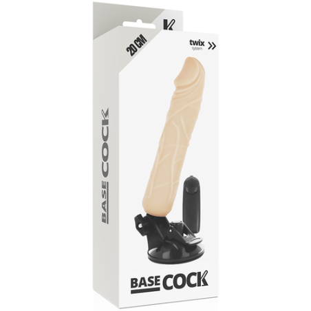BASECOCK | Realistic Vibrator Remote Control | Flesh | 20cm
