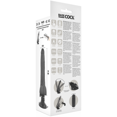 BASECOCK | Realistic Remote Control Black | 20cm