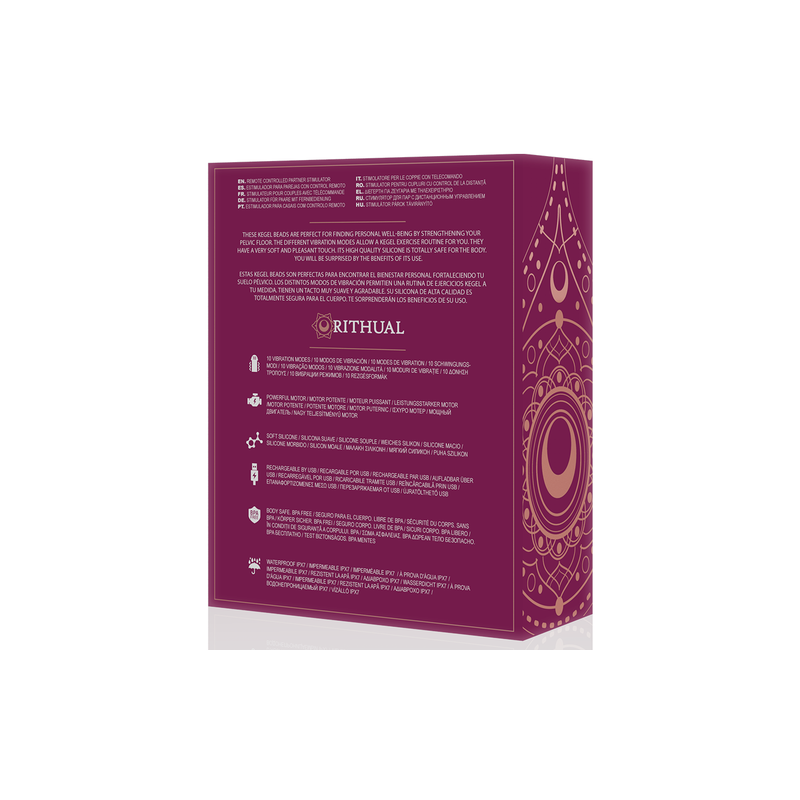 RITHUAL | NISHA | Rechargeable Kegel Balls | Orquidea