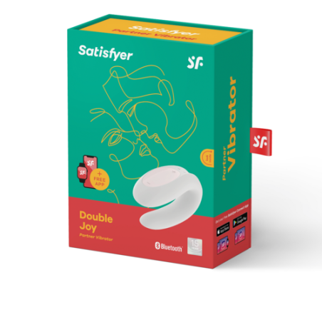 SATISFYER | DOUBLE JOY CON APP | WHITE