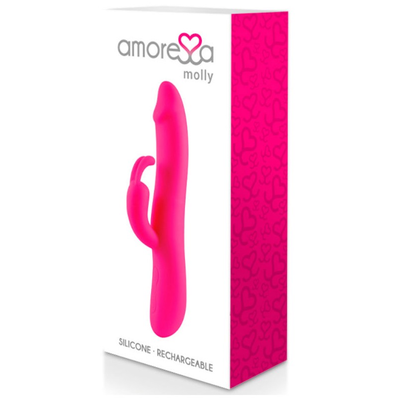 AMORESSA | MOLLY | Premium Silicone Remote Control | Pink