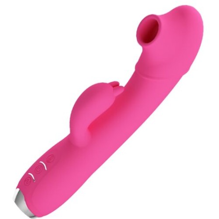 [ SexShop - Bulk ] PRETTY LOVE | Vibrating & Suction Function Rabbit