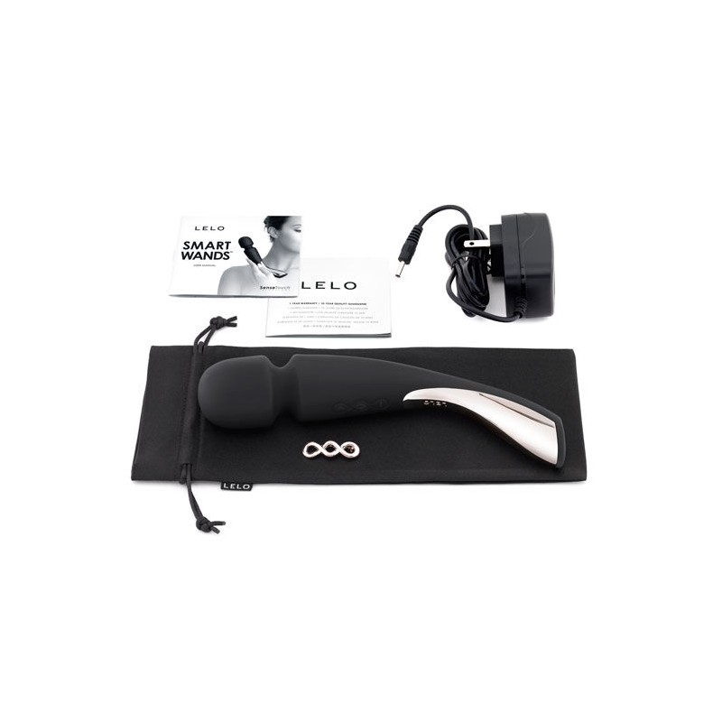 LELO | SMART WAND | MASSAGER MEDIUM | BLACK