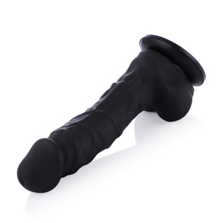 Hismith | 23cm Silicone Dildo Black Hismith Kliclok Sex Machine