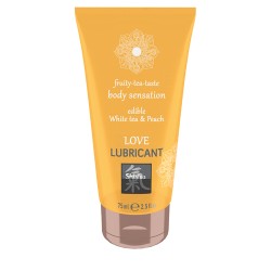 SHIATSU | Love Lubricant Βρώσιμο | White Tea & Peach | 75ml