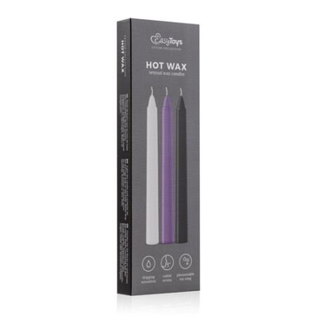 Easy Toys | Sensual Hot Wax Candles - 3 pcs