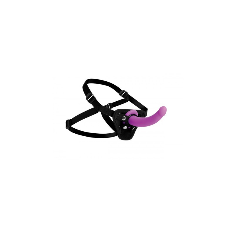 U-Strap | Navigator Silicone G-Spot Dildo with Harness