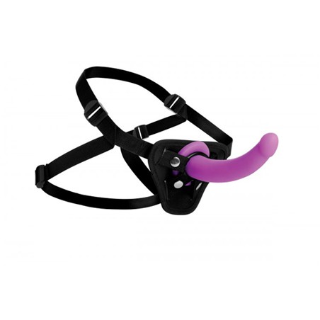 U-Strap | Navigator Silicone G-Spot Dildo with Harness