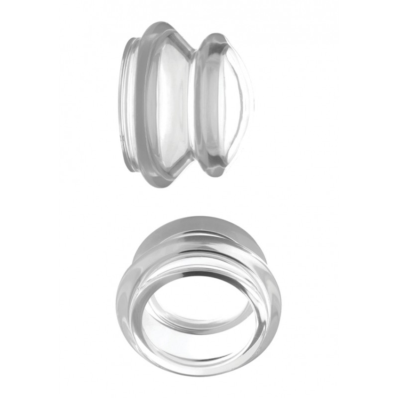 Clear Plungers Silicone Nipple Suckers | Small | Transparent
