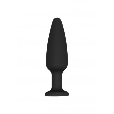 OUCH! | Cone-Shaped Diamond Butt Plug | Black