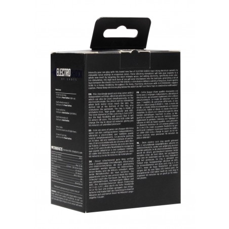 Electrosex | Cock Ring - C-spot Massager | Black