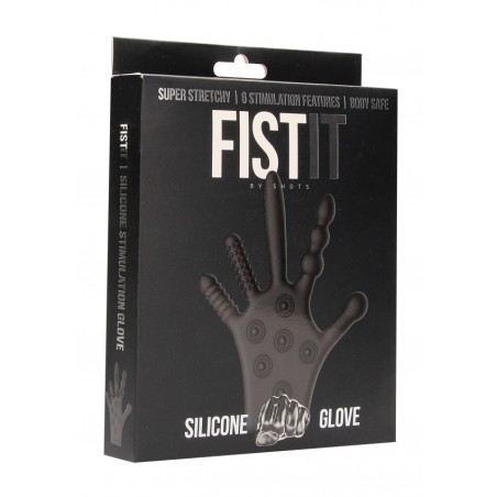 Fist-it | Silicone Stimulation Glove | Black