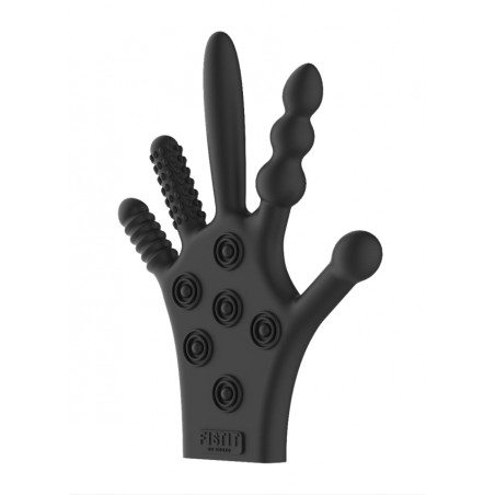 Fist-it | Silicone Stimulation Glove | Black