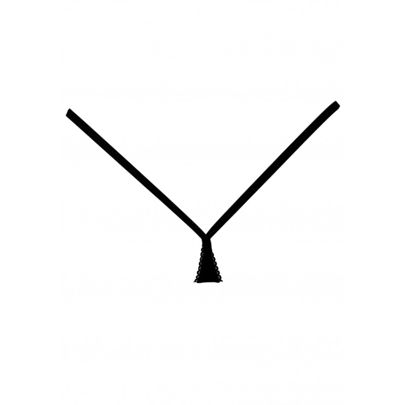 ALLURE | Adore Wetlook Panty | Black