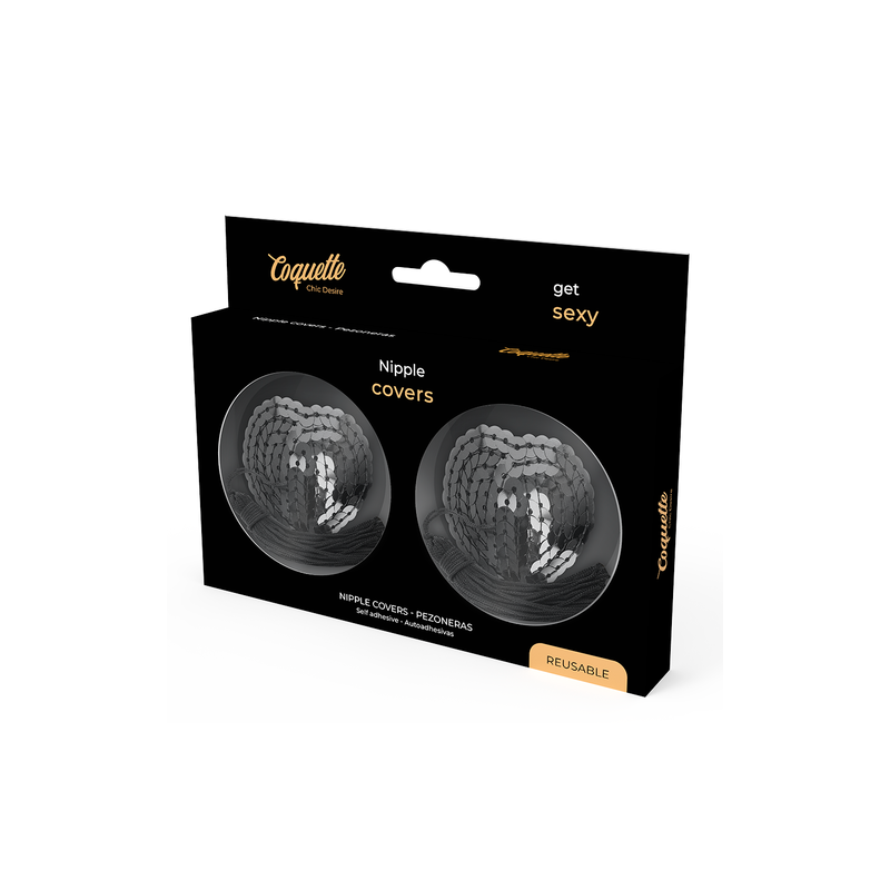 COQUETTE | CHIC DESIRE | NIPPLE COVERS | BLACK