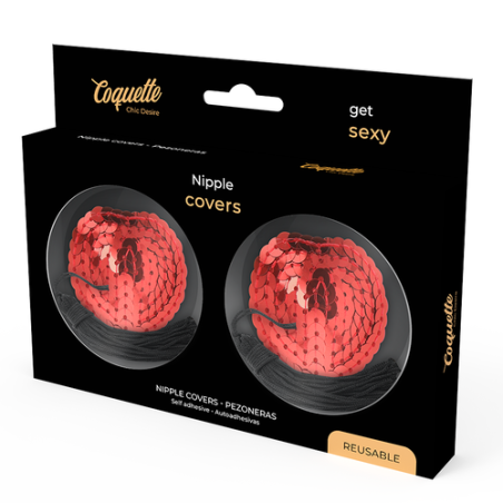 COQUETTE CHIC DESIRE | NIPPLE COVERS | RED