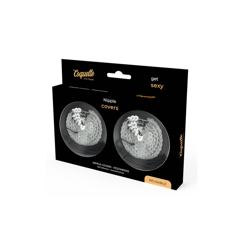 COQUETTE CHIC DESIRE | NIPPLE COVERS | SILVER
