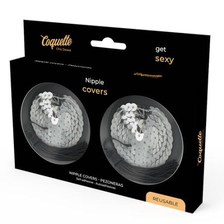 COQUETTE CHIC DESIRE | NIPPLE COVERS | SILVER