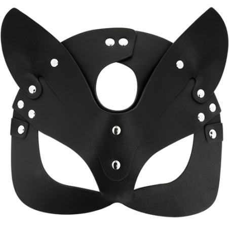 COQUETTE | VEGAN LEATHER MASK WITH CAT EARS