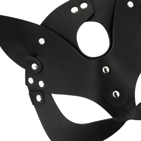 COQUETTE | VEGAN LEATHER MASK WITH CAT EARS